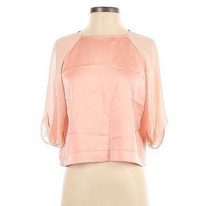 Topshop 3/4 Sleeve Pink Too